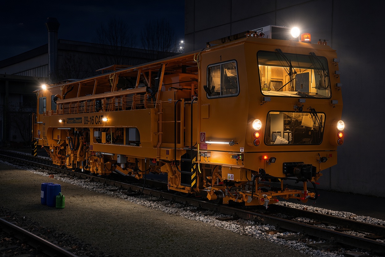 Plasser & Theurer Unimat vasúti gép
